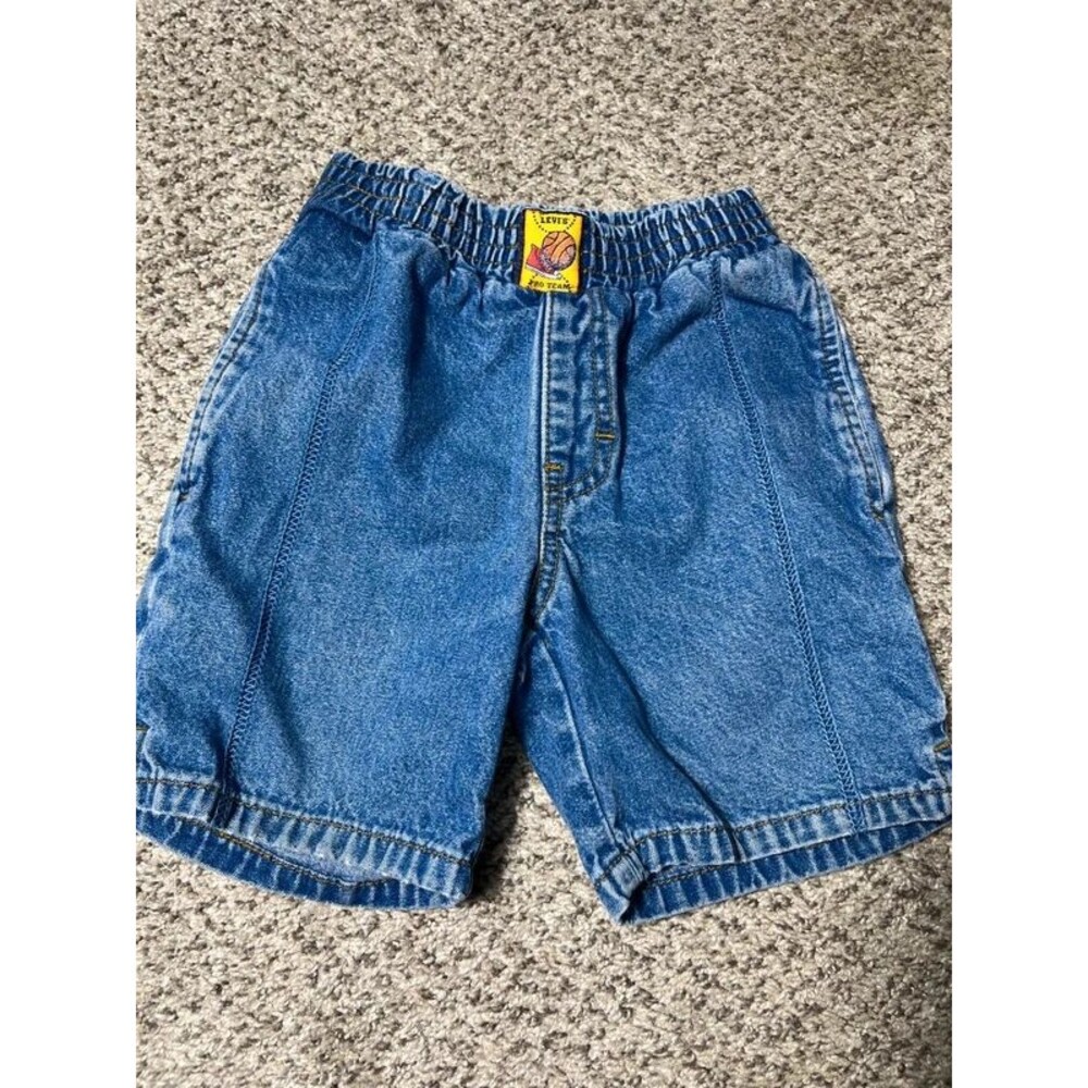 Vintage Little Levi's Pro Team Denim Shorts size 5